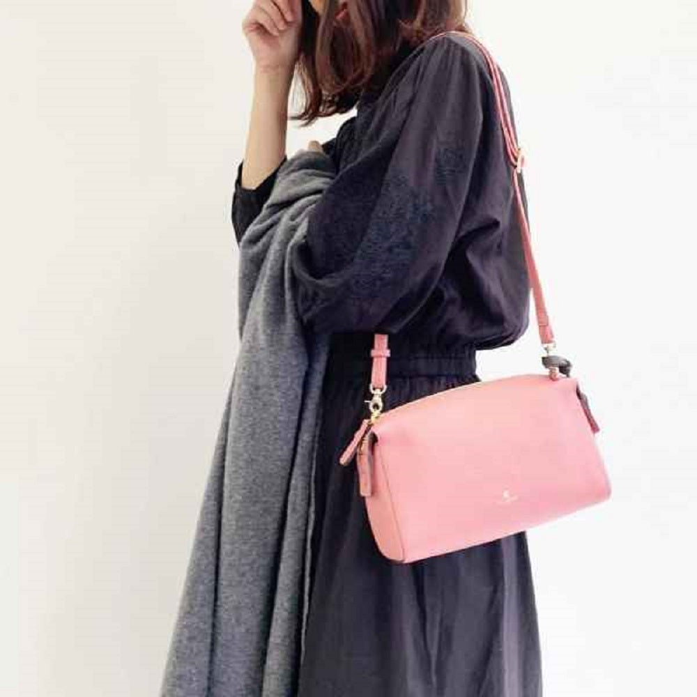 ペレボルサ PELLE BORSA 「レネット」ショルダーバッグ 日本製
