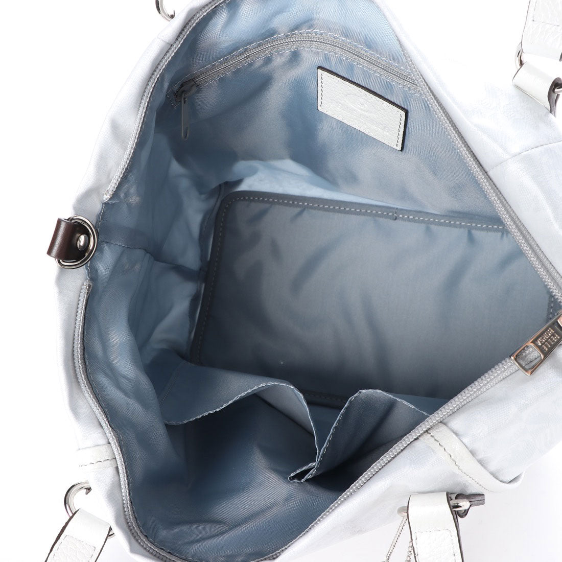 ペレボルサ PELLE BORSA 2wayトート （ホワイト） ホワイト