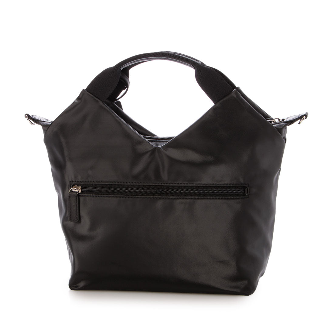 ペレボルサ PELLE BORSA 2WAYハンドバッグ （ブラック） ブラック
