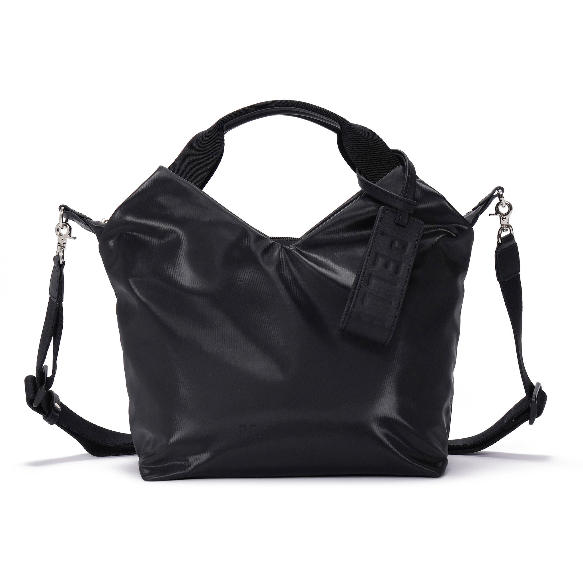 ペレボルサ PELLE BORSA 2WAYハンドバッグ （ブラック） ブラック