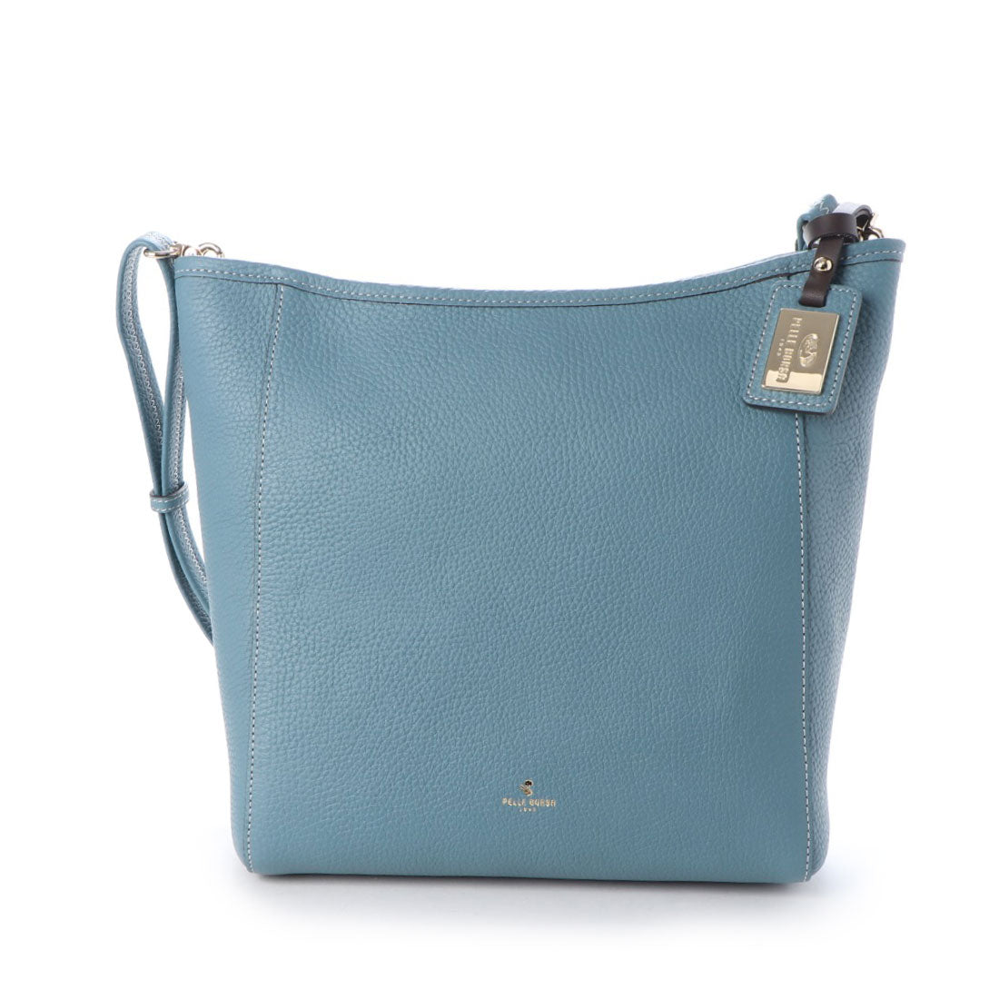 ペレボルサ PELLE BORSA ショルダーバッグ （ブルーグレー） ブルーグレー
