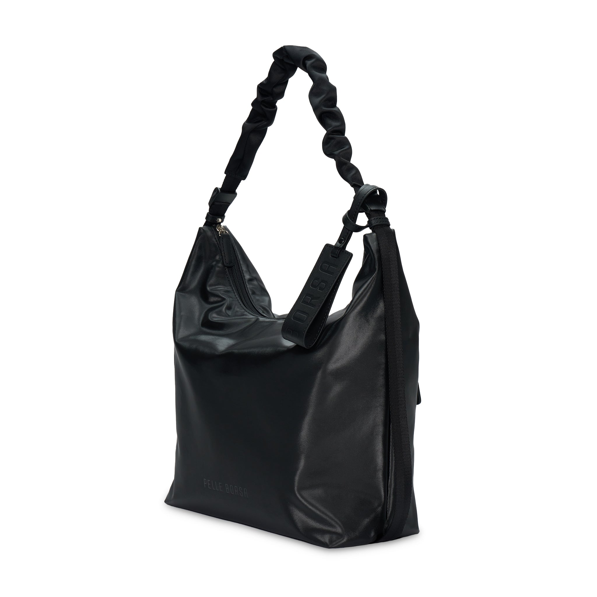 ペレボルサ PELLE BORSA 「チアーズ」ショルダーバッグ （ブラック） ブラック