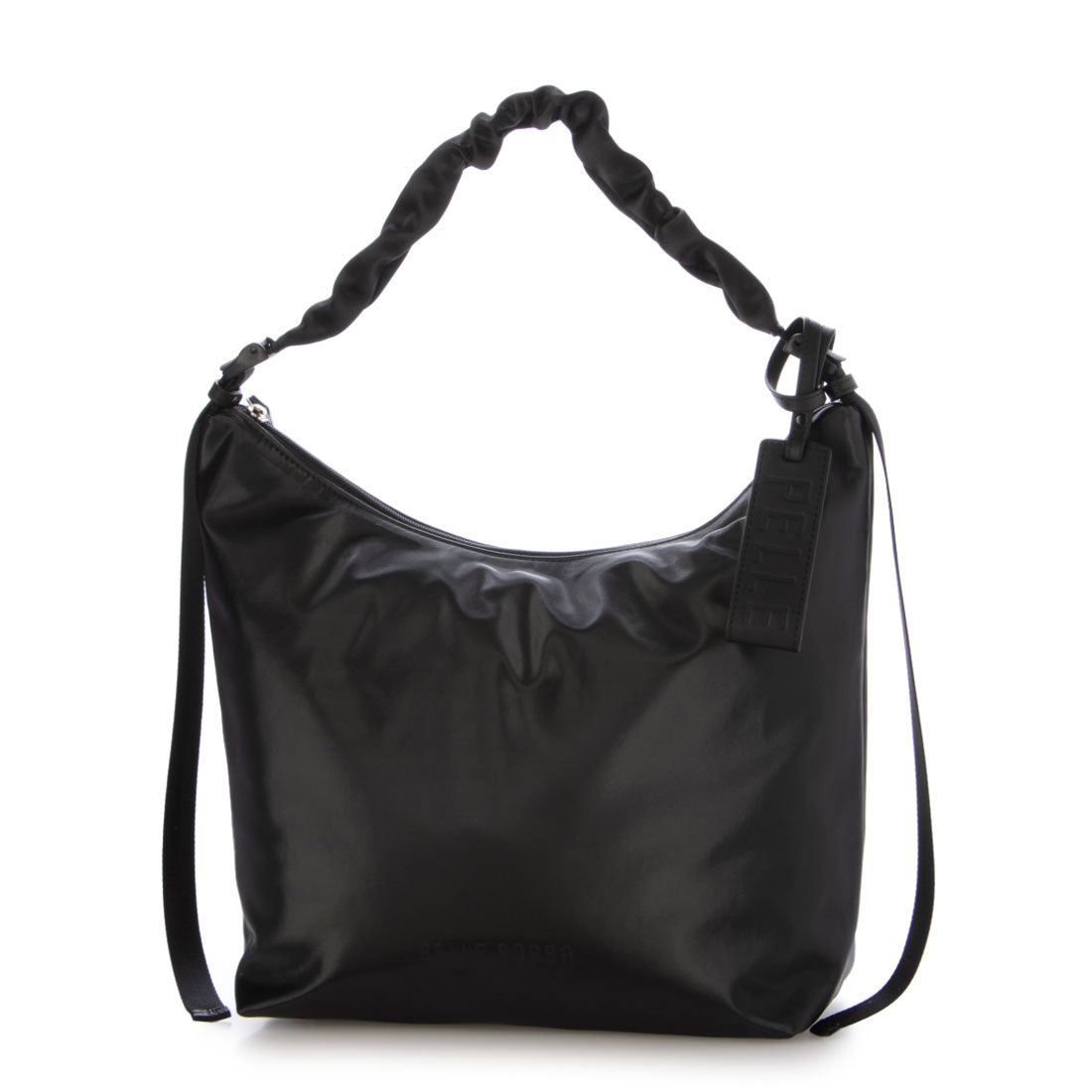 ペレボルサ PELLE BORSA 「チアーズ」ショルダーバッグ （ブラック） ブラック