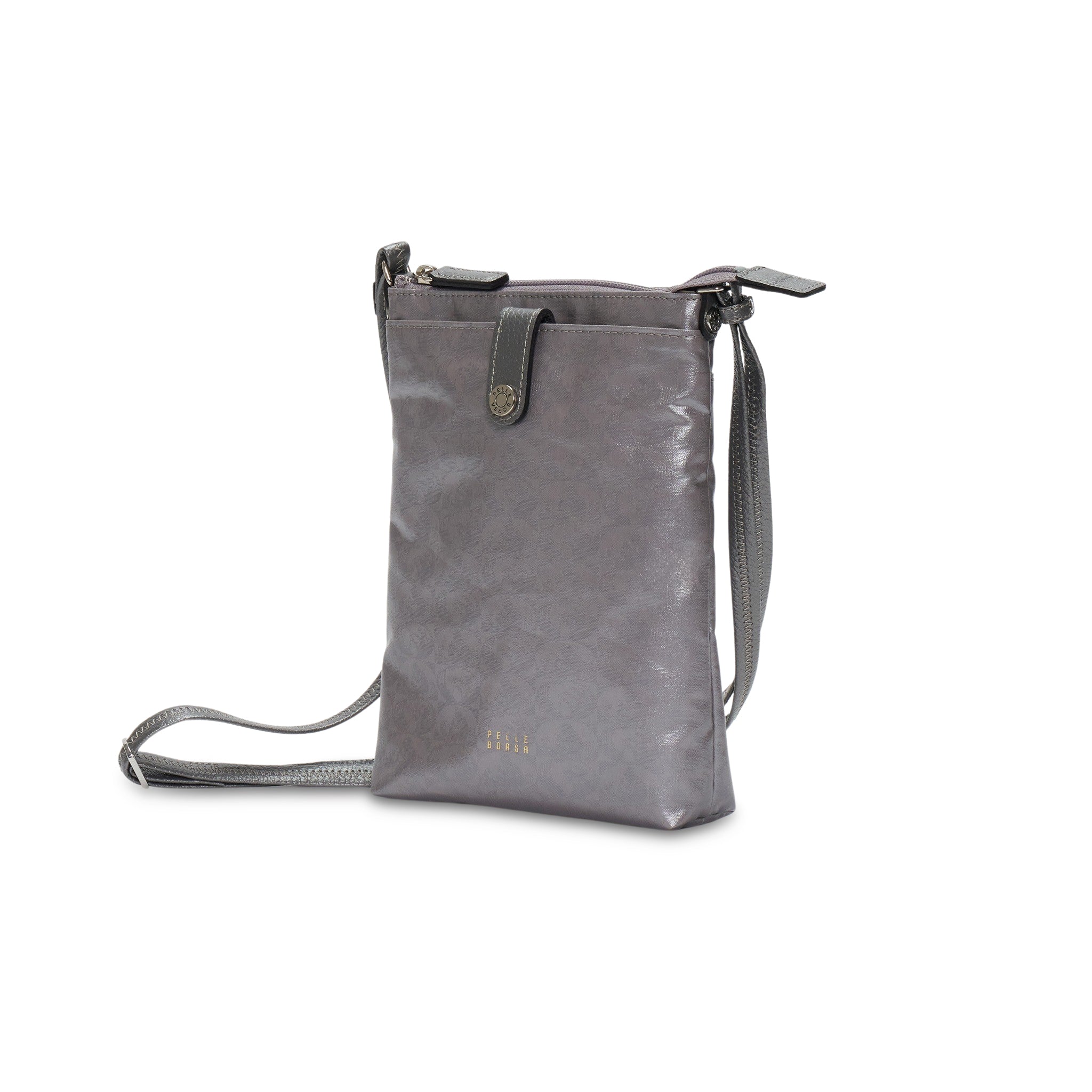 ペレボルサ PELLE BORSA ショルダーバッグ （ガンメタ） ガンメタ