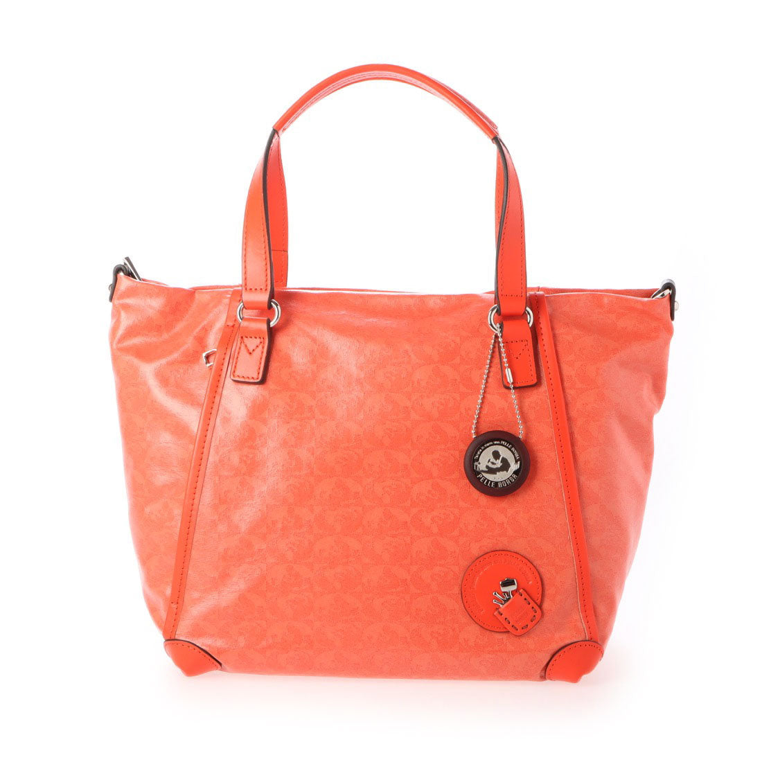 ペレボルサ PELLE BORSA トートバッグ （バーミリオン） バーミリオン