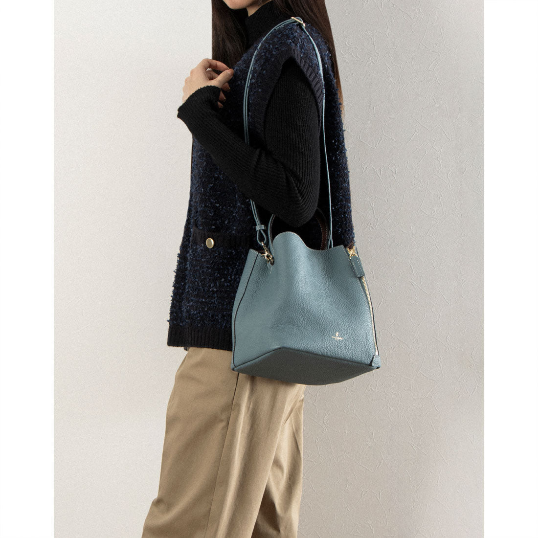 ペレボルサ PELLE BORSA 「レネット」2WAYショルダー 日本製