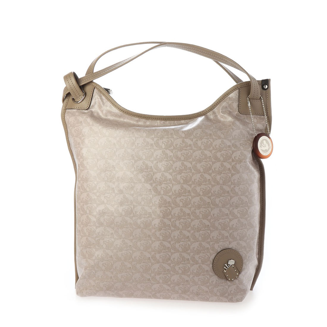ペレボルサ PELLE BORSA 「アライブ」3Wayリュック4319 日本製,グレージュ