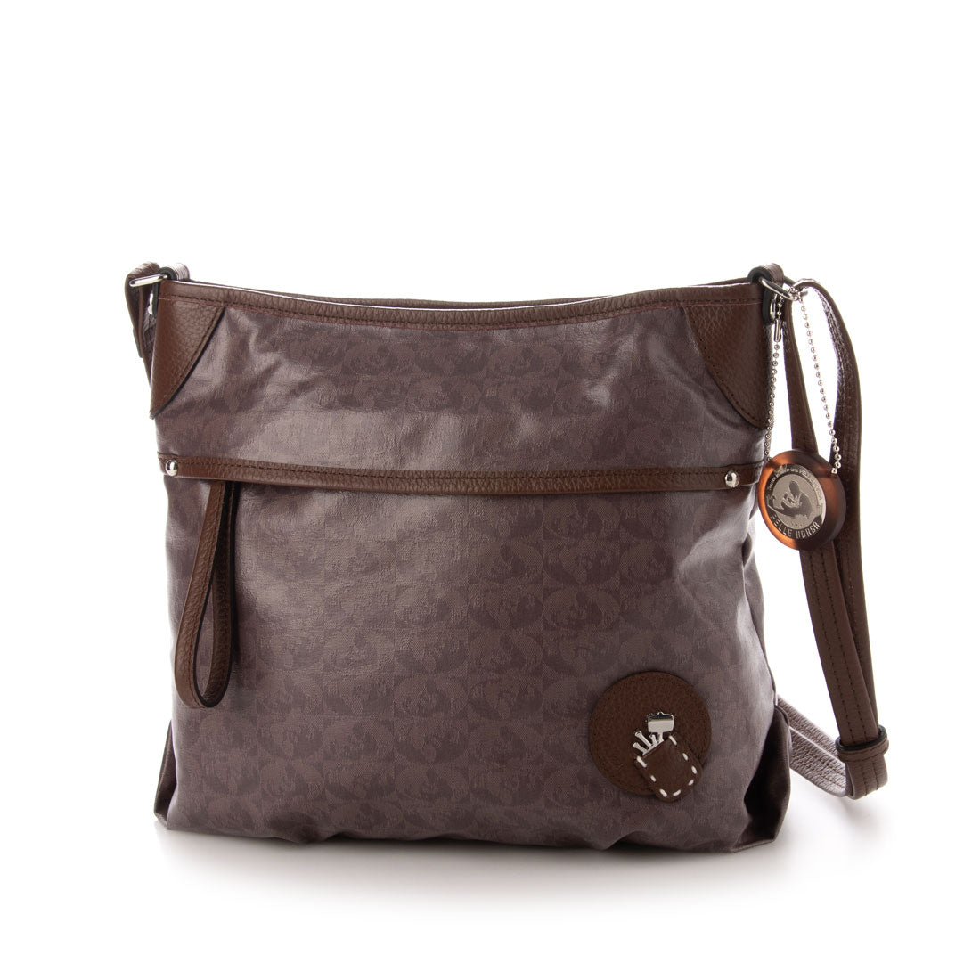 ペレボルサ PELLE BORSA 「アライブ」ショルダーバッグ （ブラウン）日本製 ブラウン
