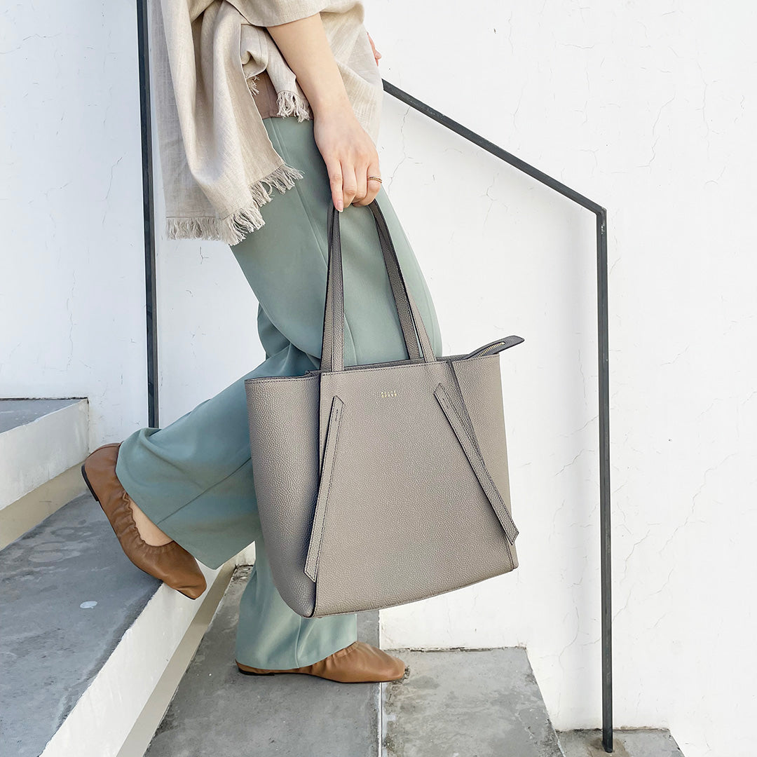 ペレボルサ PELLE BORSA トートバッグ （トープ） トープ