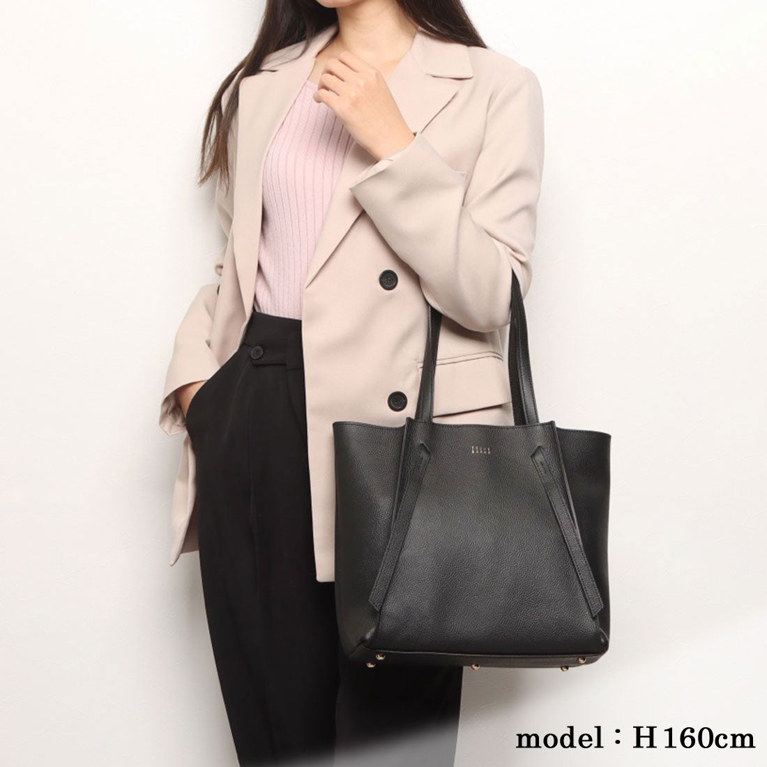 ペレボルサ PELLE BORSA トートバッグ （トープ） トープ