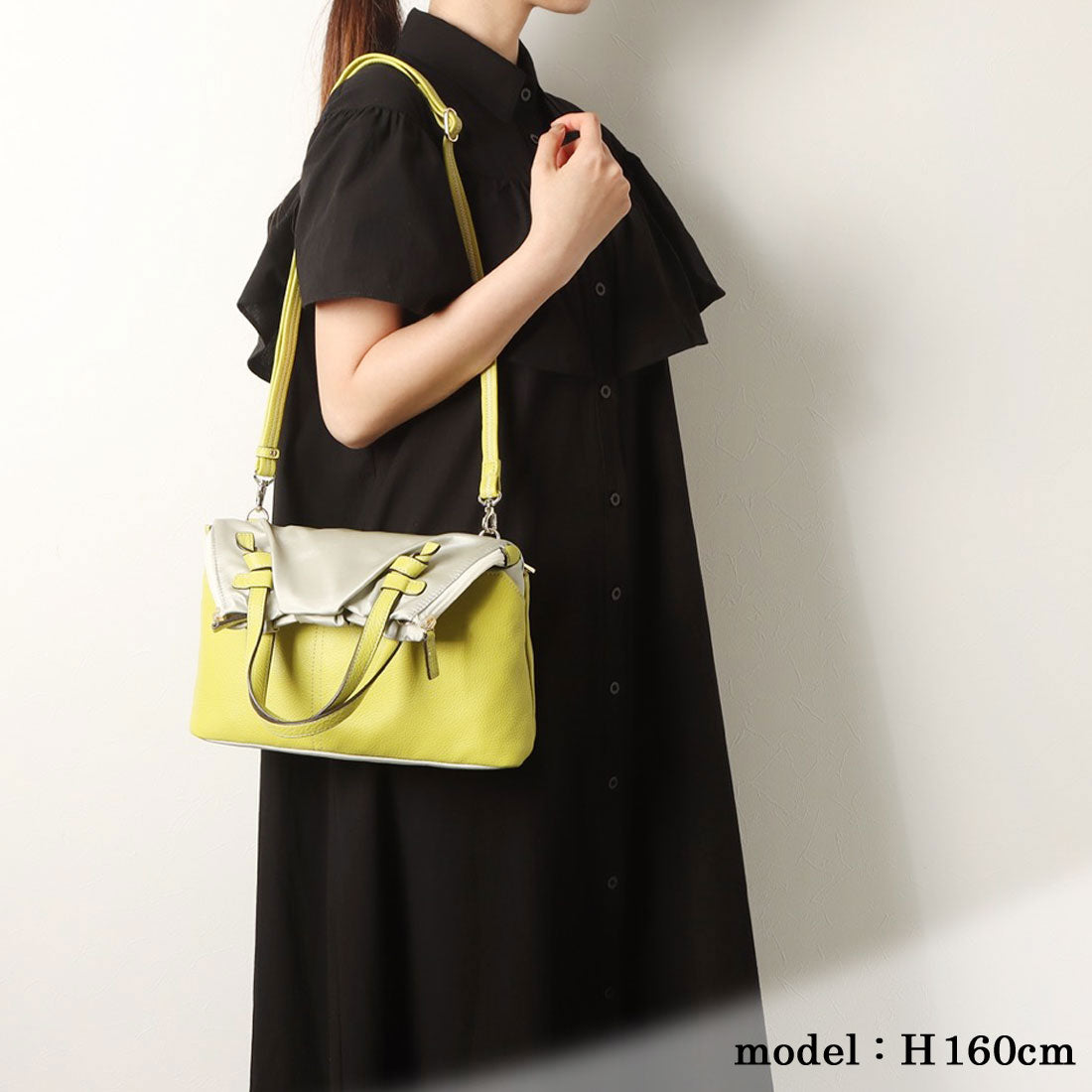 PELLE BORSA 4WAY SHOULDER