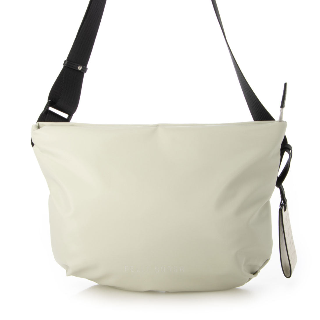 ペレボルサ PELLE BORSA 「チアーズ」ショルダーバッグ,アイボリー