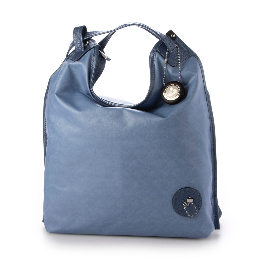 ペレボルサ PELLE BORSA 「アライブ」3Wayリュック4319 日本製,ブルー
