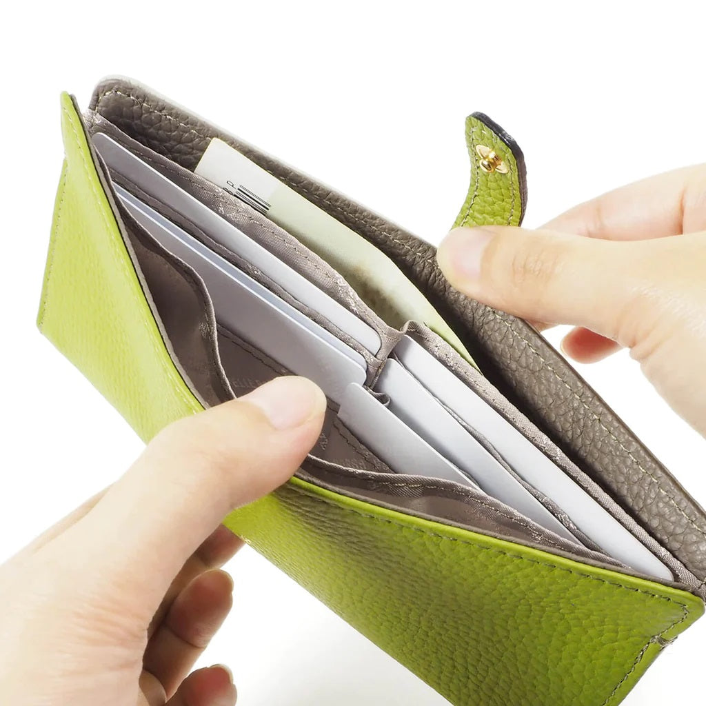 PELLE BORSA "Renet Goods" Slim Wallet Made in Japan