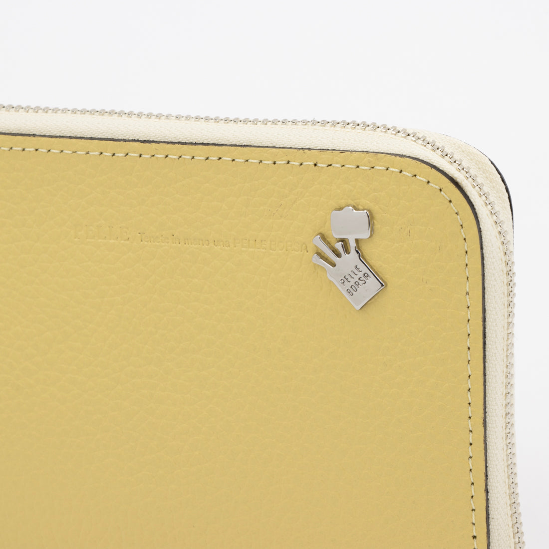 ペレボルサ PELLE BORSA 長財布 （イエロー） イエロー