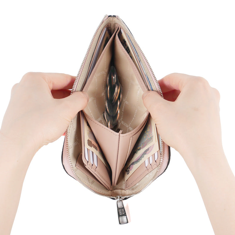 ペレボルサ PELLE BORSA 長財布 （ピンク） ピンク