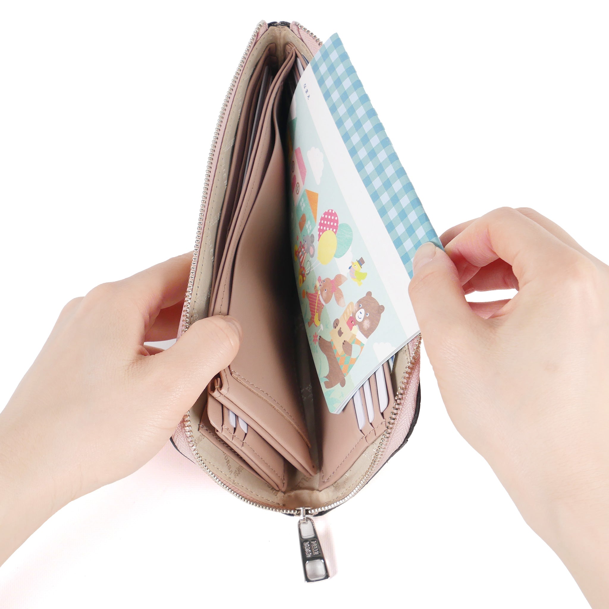 ペレボルサ PELLE BORSA 長財布 （ピンク） ピンク