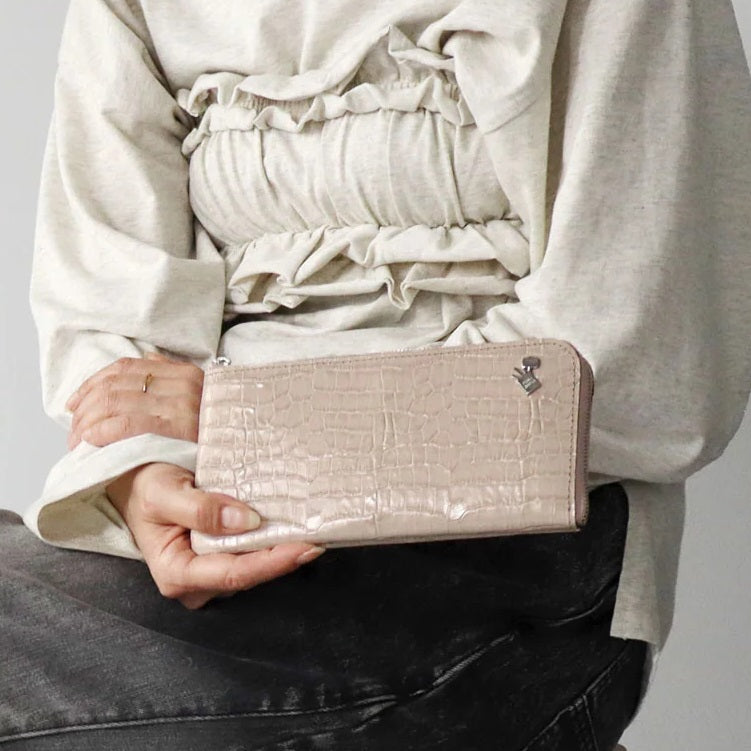 ペレボルサ PELLE BORSA 長財布 （ピンク） ピンク