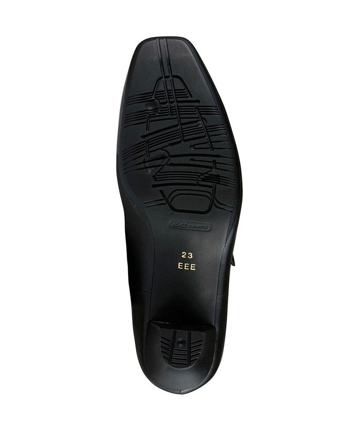 アシックス ウォーキング(ペダラ) ASICS WALKING (PEDALA) ペダラ レディース 3E 4.5cmヒール （ブラック） ブラック