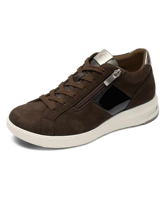 アシックス ウォーキング(ペダラ) ASICS WALKING (PEDALA) ペダラ レディース 2E （コーヒー(起毛)×ブラック(エナメル)） コーヒー(起毛)×ブラック(エナメル)