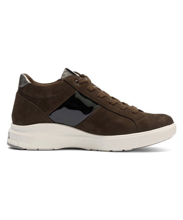 アシックス ウォーキング(ペダラ) ASICS WALKING (PEDALA) ペダラ レディース 2E （コーヒー(起毛)×ブラック(エナメル)） コーヒー(起毛)×ブラック(エナメル)
