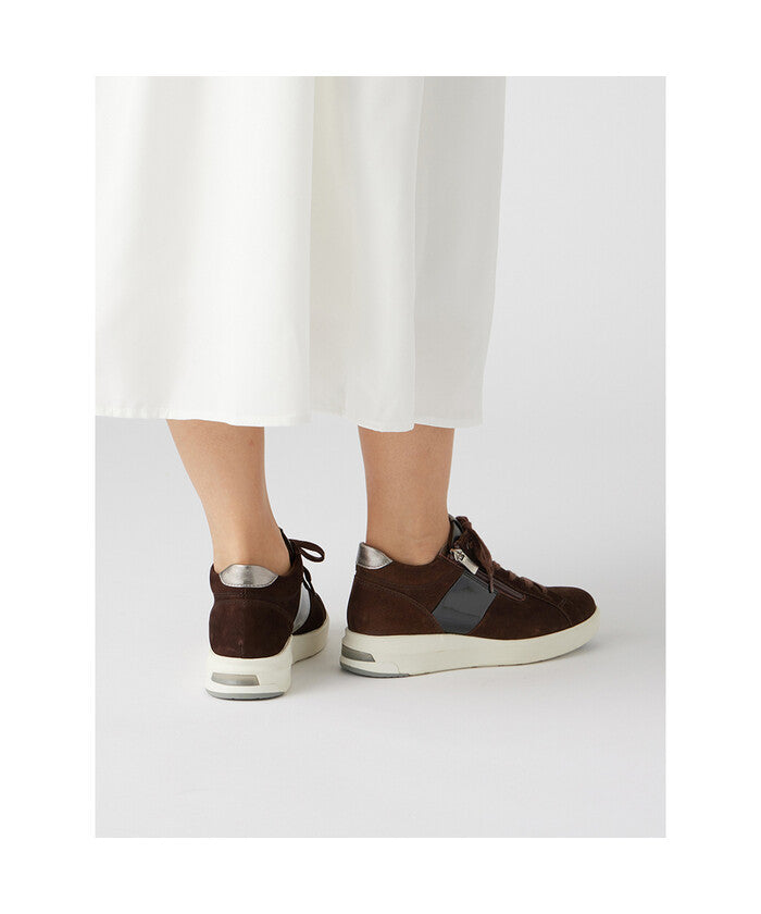 アシックス ウォーキング(ペダラ) ASICS WALKING (PEDALA) ペダラ レディース 2E （コーヒー(起毛)×ブラック(エナメル)） コーヒー(起毛)×ブラック(エナメル)