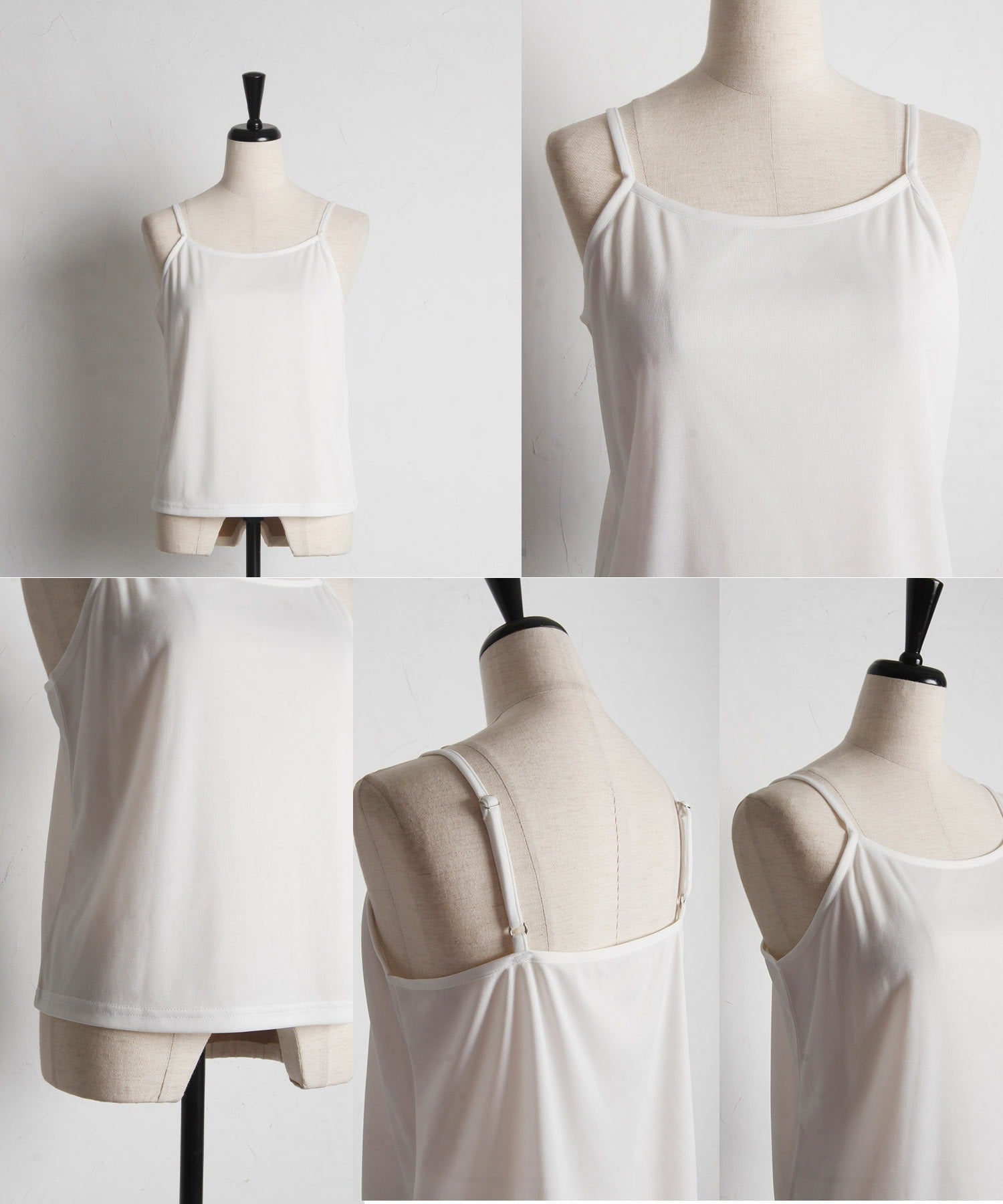 トッコクローゼット tocco closet 內搭吊帶衫附領結蕾絲上衣