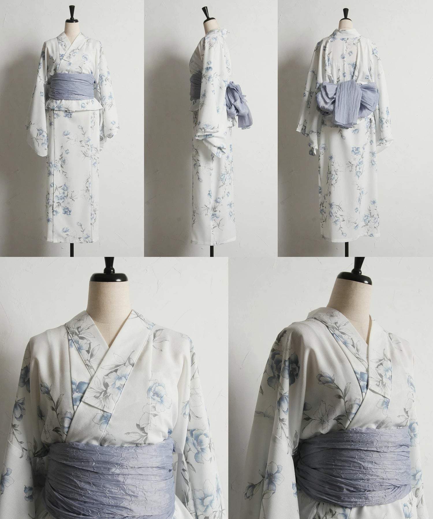 Tocco Closet 【Tops & Dresses & Obi 3-Piece Set】 2WAY♪ Flower