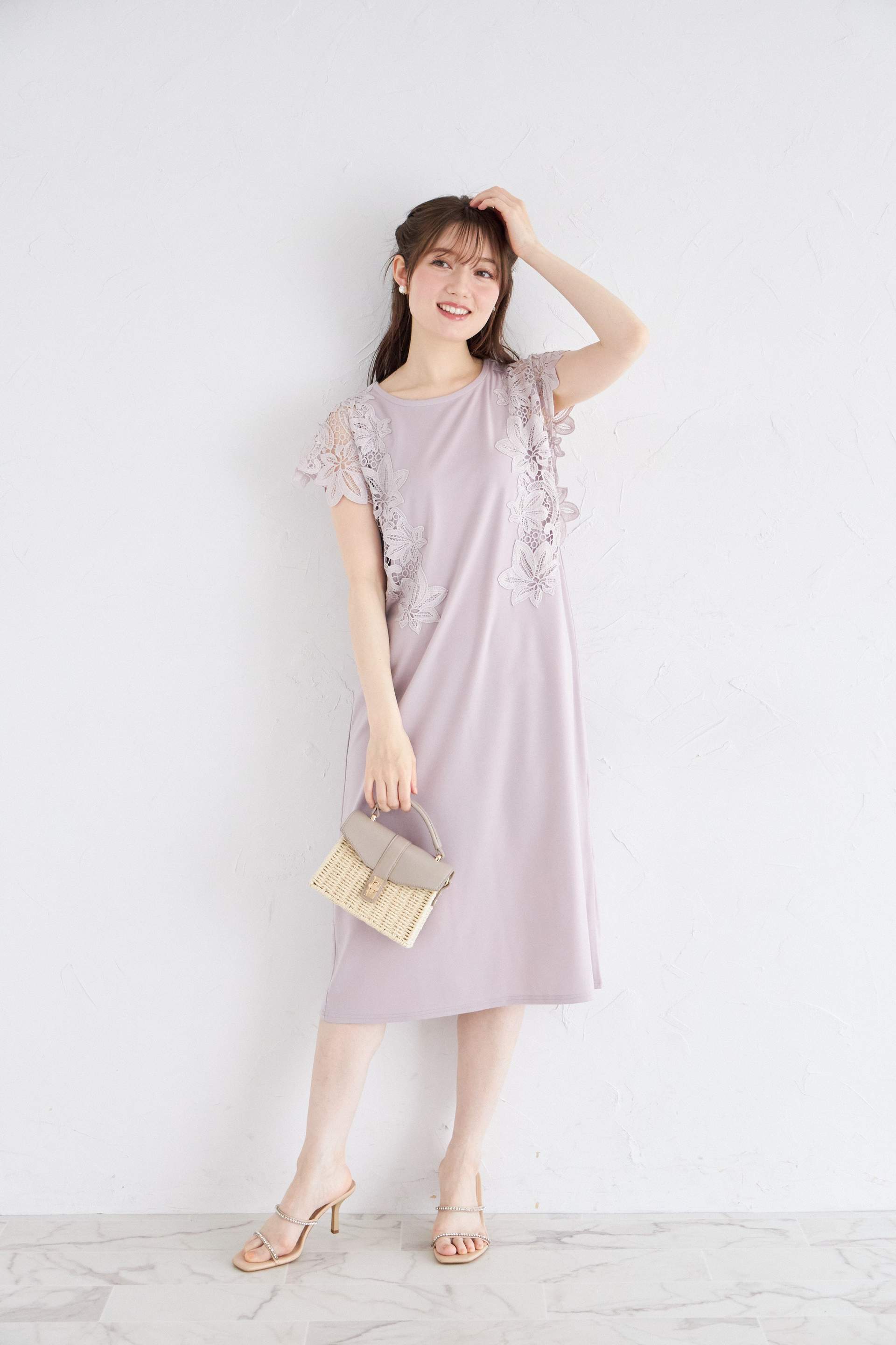 その他 tocco Tocco Closet Contact Cooling♪ Side Flower Lace Attached Cut and
