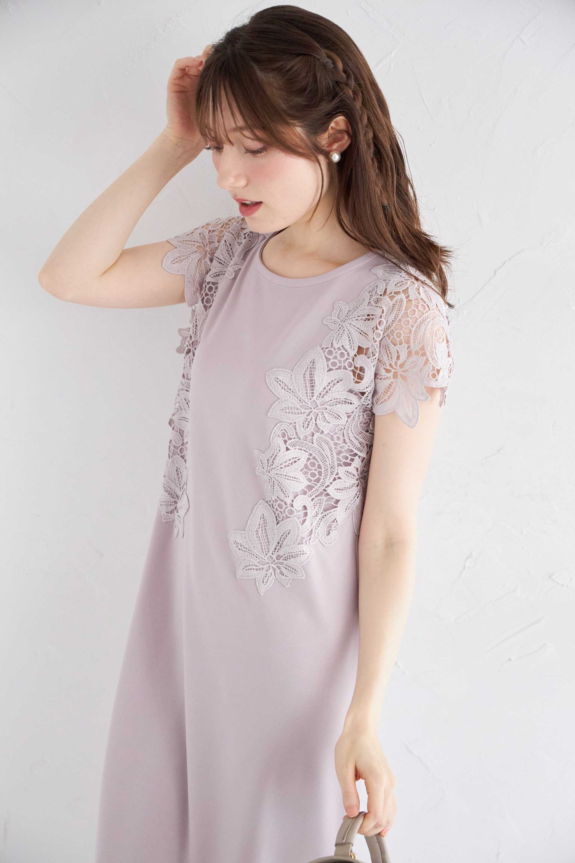 Tocco Closet Contact Cooling♪ Side Flower Lace Attached Cut and