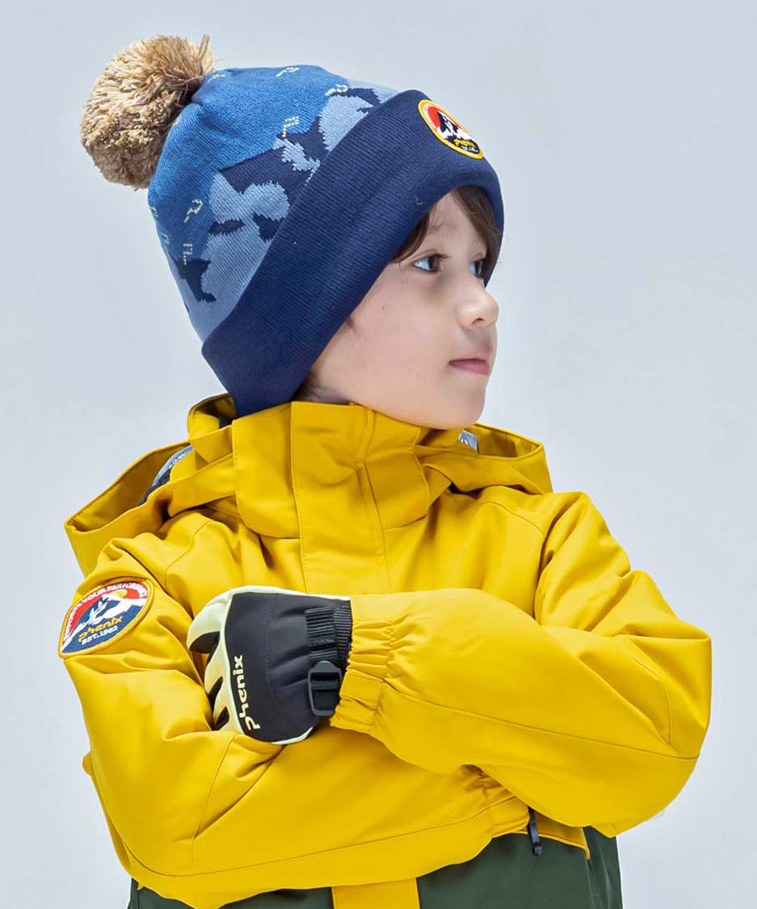 フェニックス phenix Phenix フェニックス Snow Mountain Junior Knit Hat スノー マウンテン ジュニア スキー ニット ハット 帽子 キャップ 吸