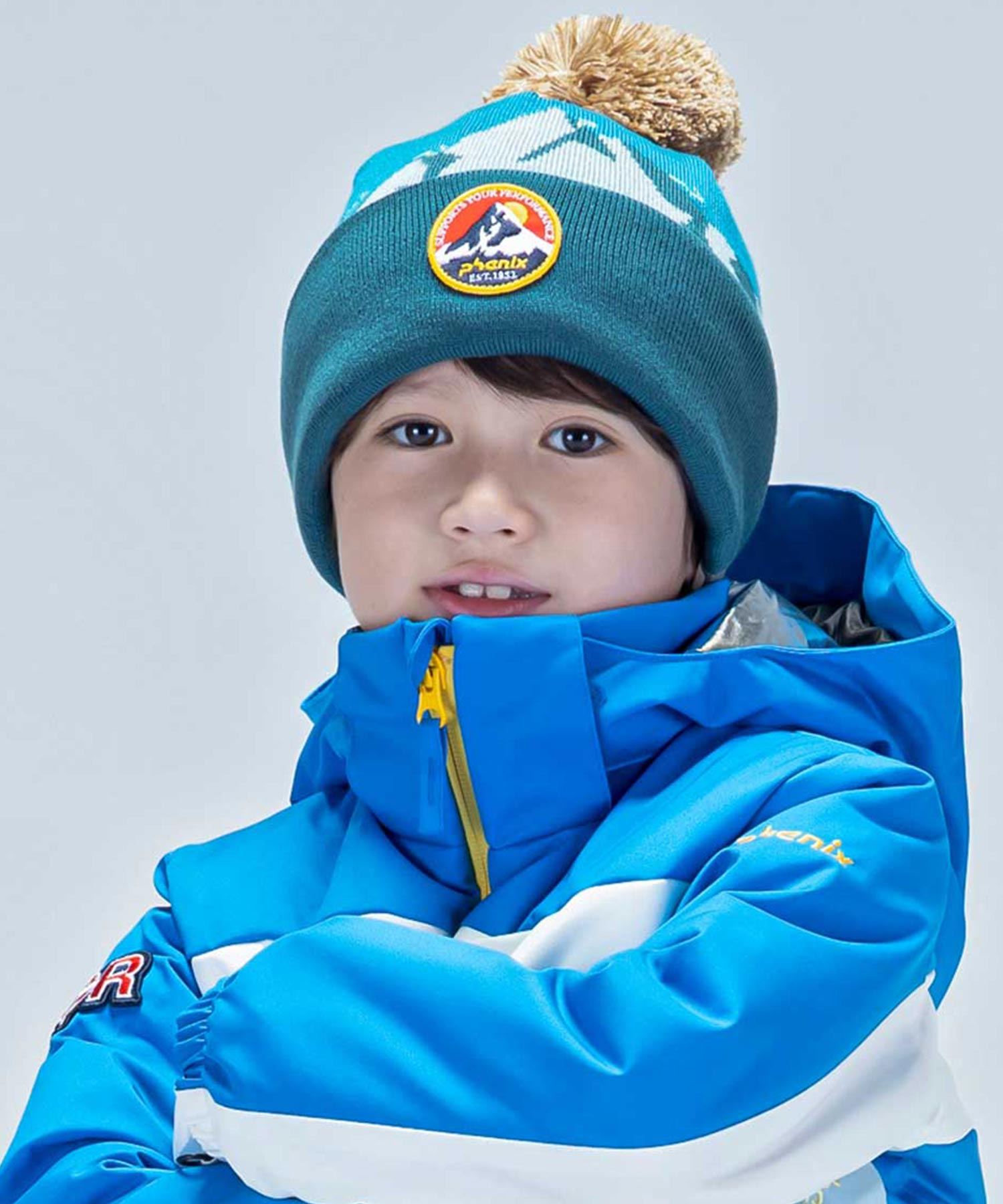 フェニックス phenix Phenix フェニックス Snow Mountain Junior Knit Hat スノー マウンテン ジュニア スキー ニット ハット 帽子 キャップ 吸