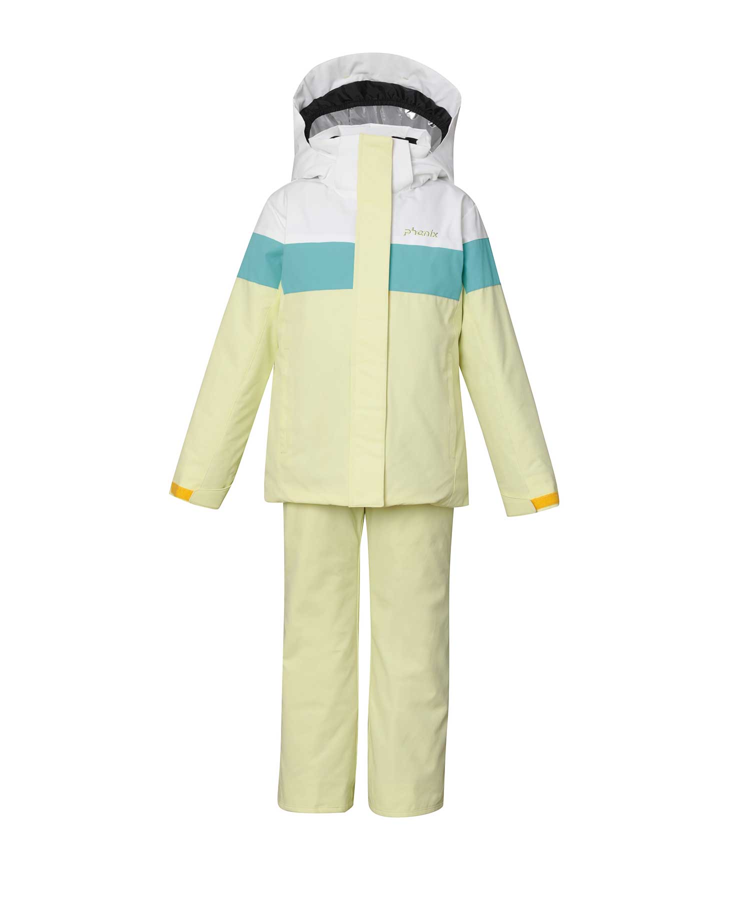 フェニックス phenix phenix(フェニックス)Ice Tiara Junior Twoーpiece アイス ティアラ ジュニア ツーピース セットアップ キッズ スキー【KIDS （FLASH YELLOW） FLASH YELLOW