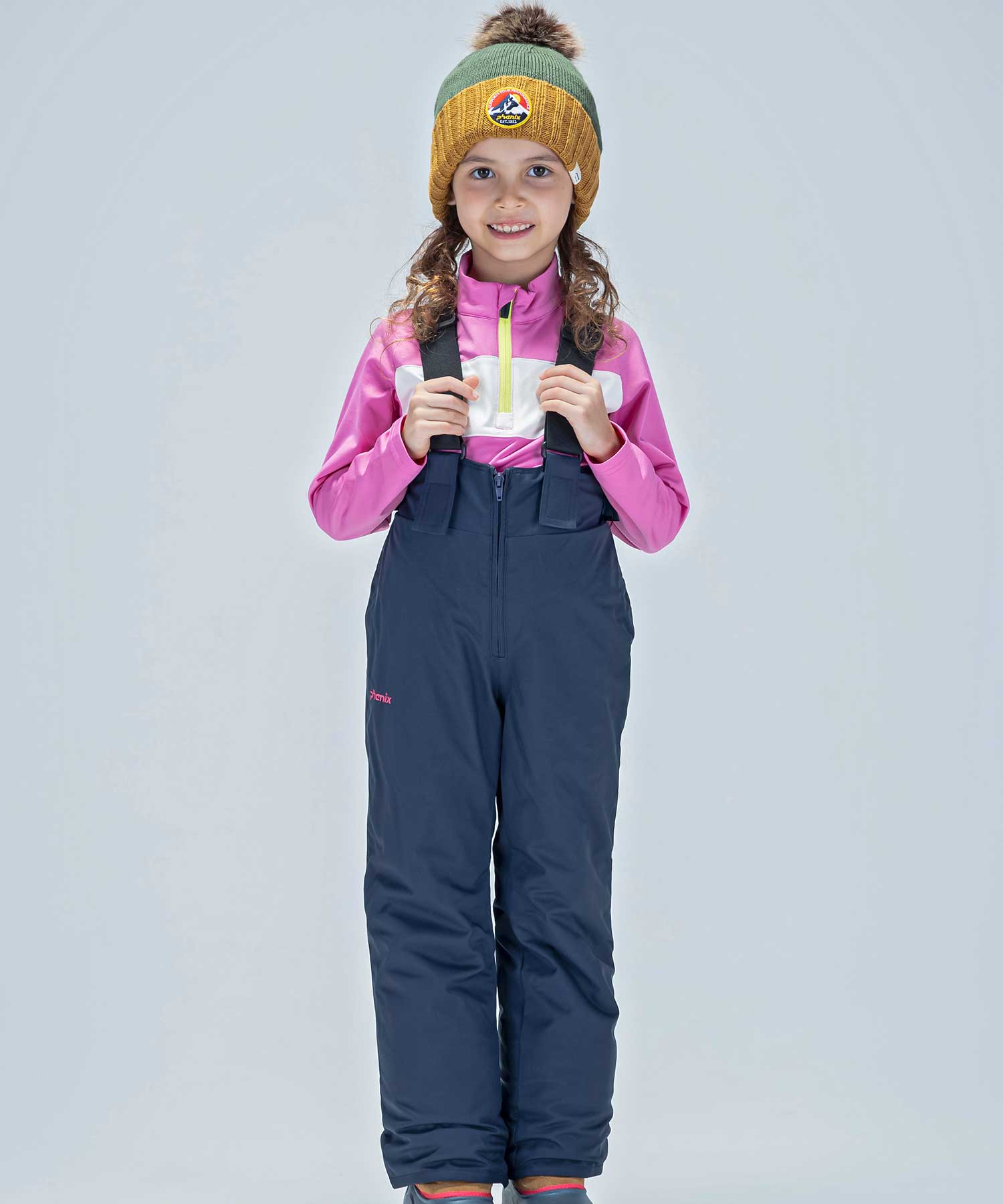 フェニックス phenix phenix(フェニックス)Ice Tiara Junior Twoーpiece アイス ティアラ ジュニア ツーピース セットアップ キッズ スキー【KIDS （FLASH YELLOW） FLASH YELLOW