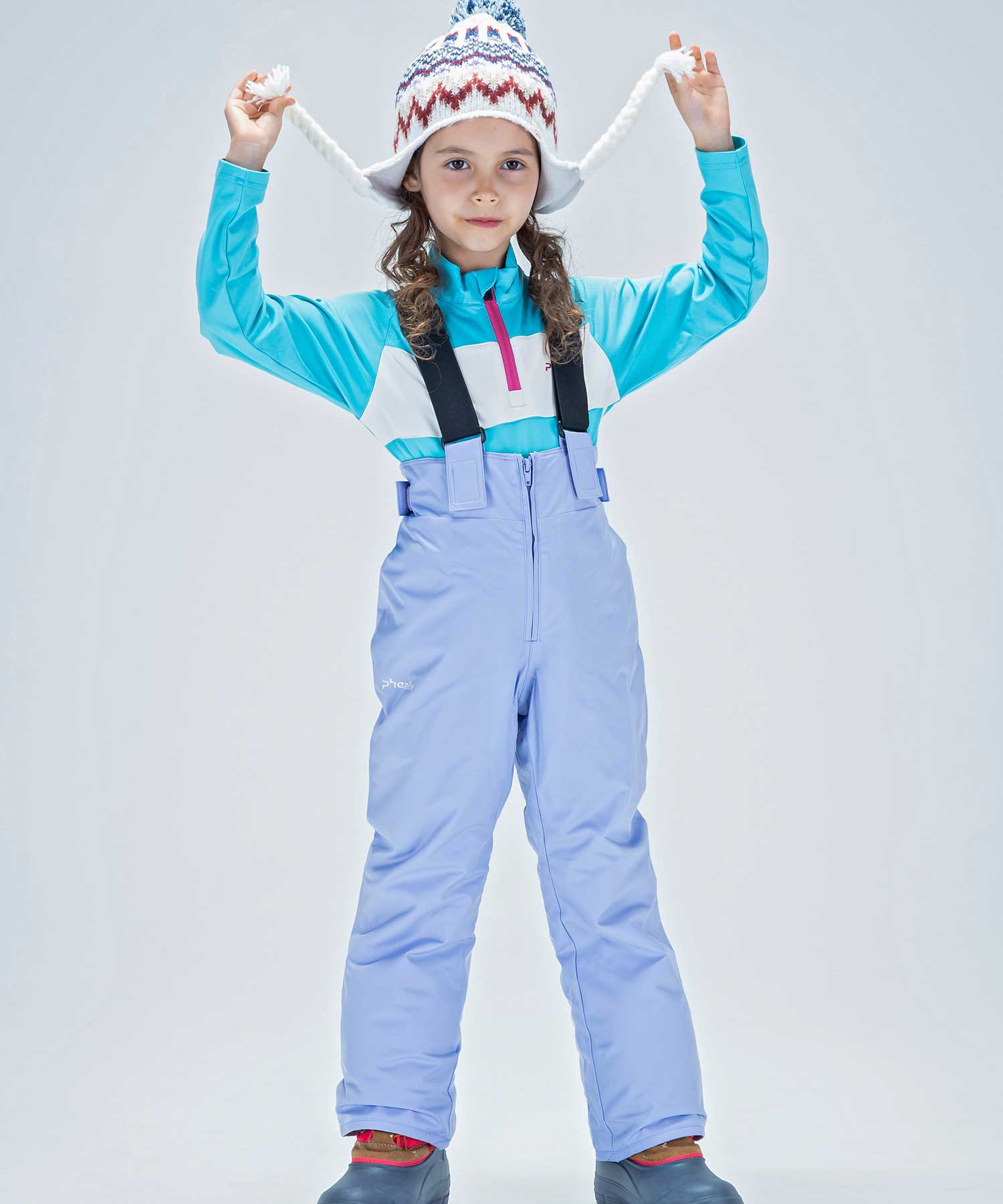 フェニックス phenix phenix(フェニックス)Ice Tiara Junior Twoーpiece アイス ティアラ ジュニア ツーピース セットアップ キッズ スキー【KIDS （FLASH YELLOW） FLASH YELLOW
