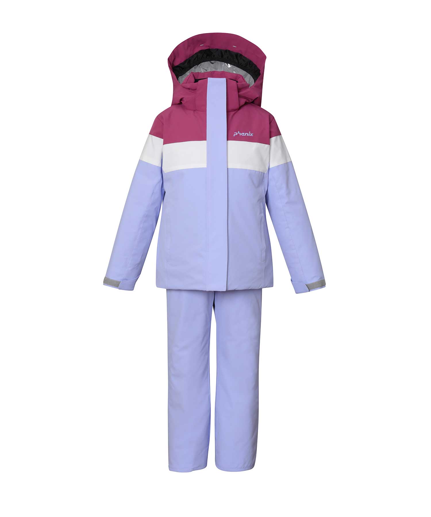 フェニックス phenix phenix(フェニックス)Ice Tiara Junior Twoーpiece アイス ティアラ ジュニア ツーピース セットアップ キッズ スキー【KIDS （PURPLE） PURPLE