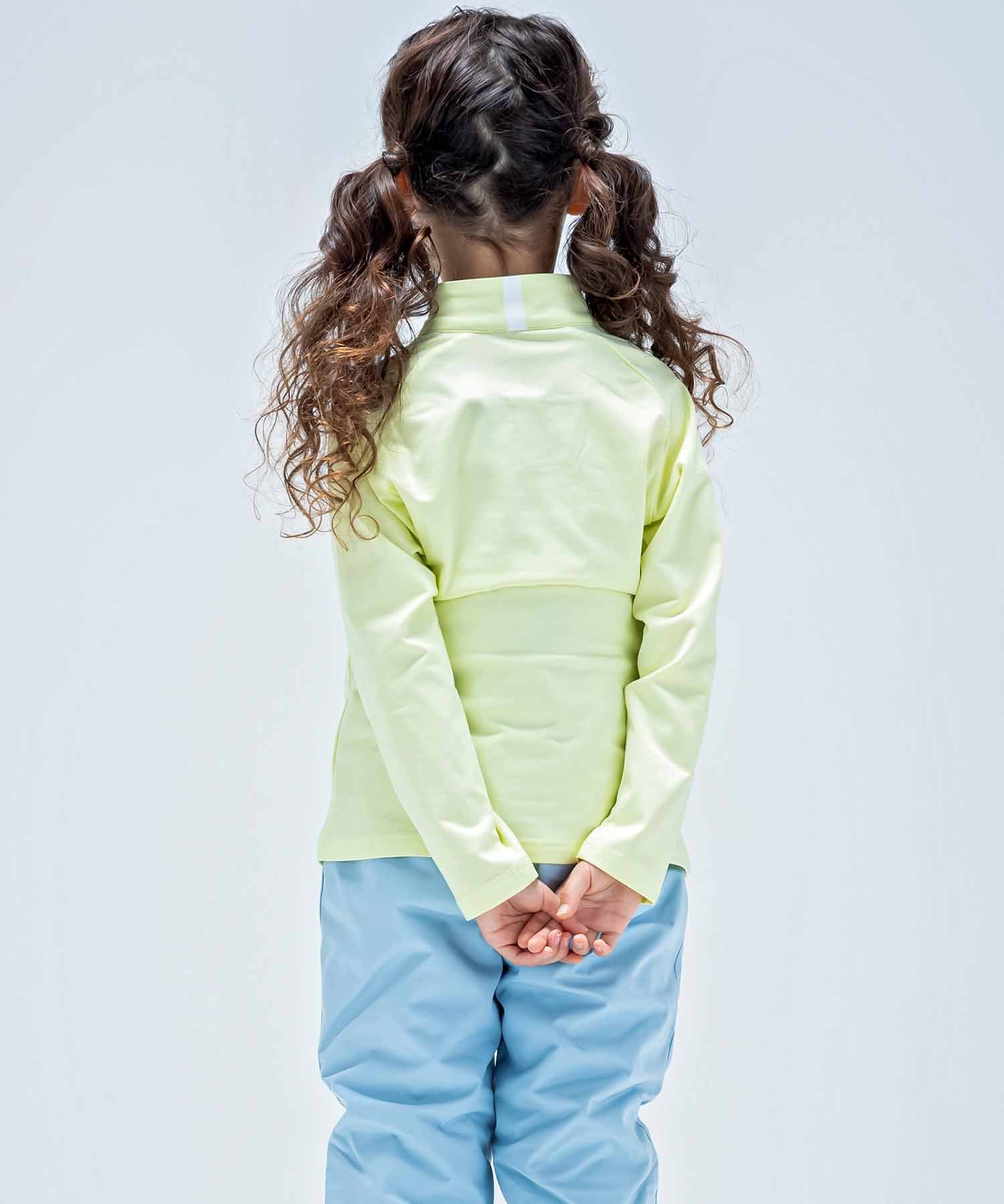 フェニックス phenix phenixCrystal Flower Junior 1/2 Zip Tee クリスタル フラワー ジュニア ハーフジップ アンダーウェア イ