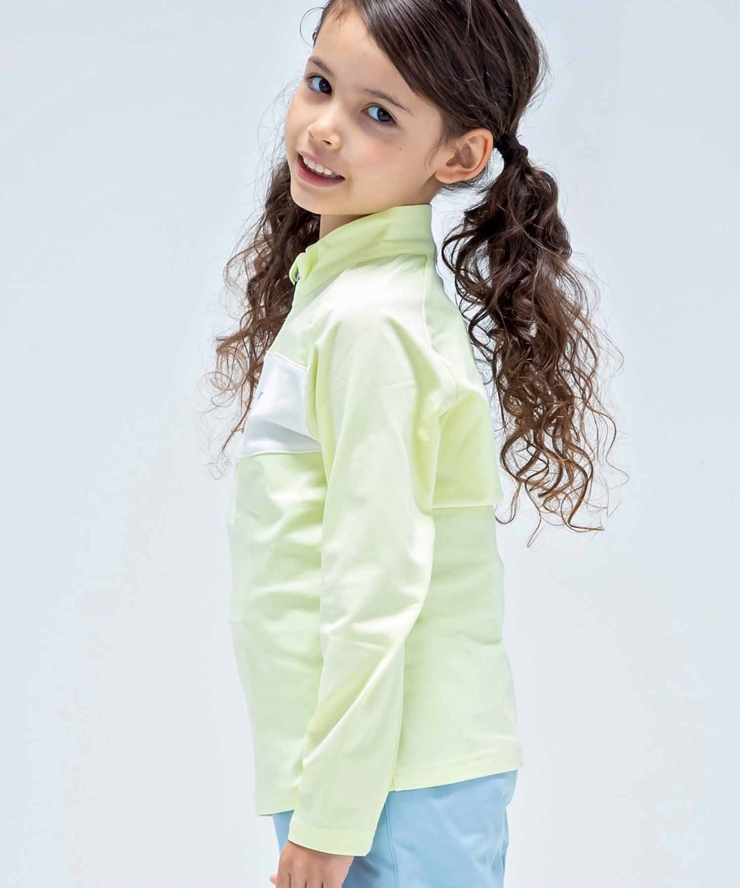 フェニックス phenix phenixCrystal Flower Junior 1/2 Zip Tee クリスタル フラワー ジュニア ハーフジップ アンダーウェア イ