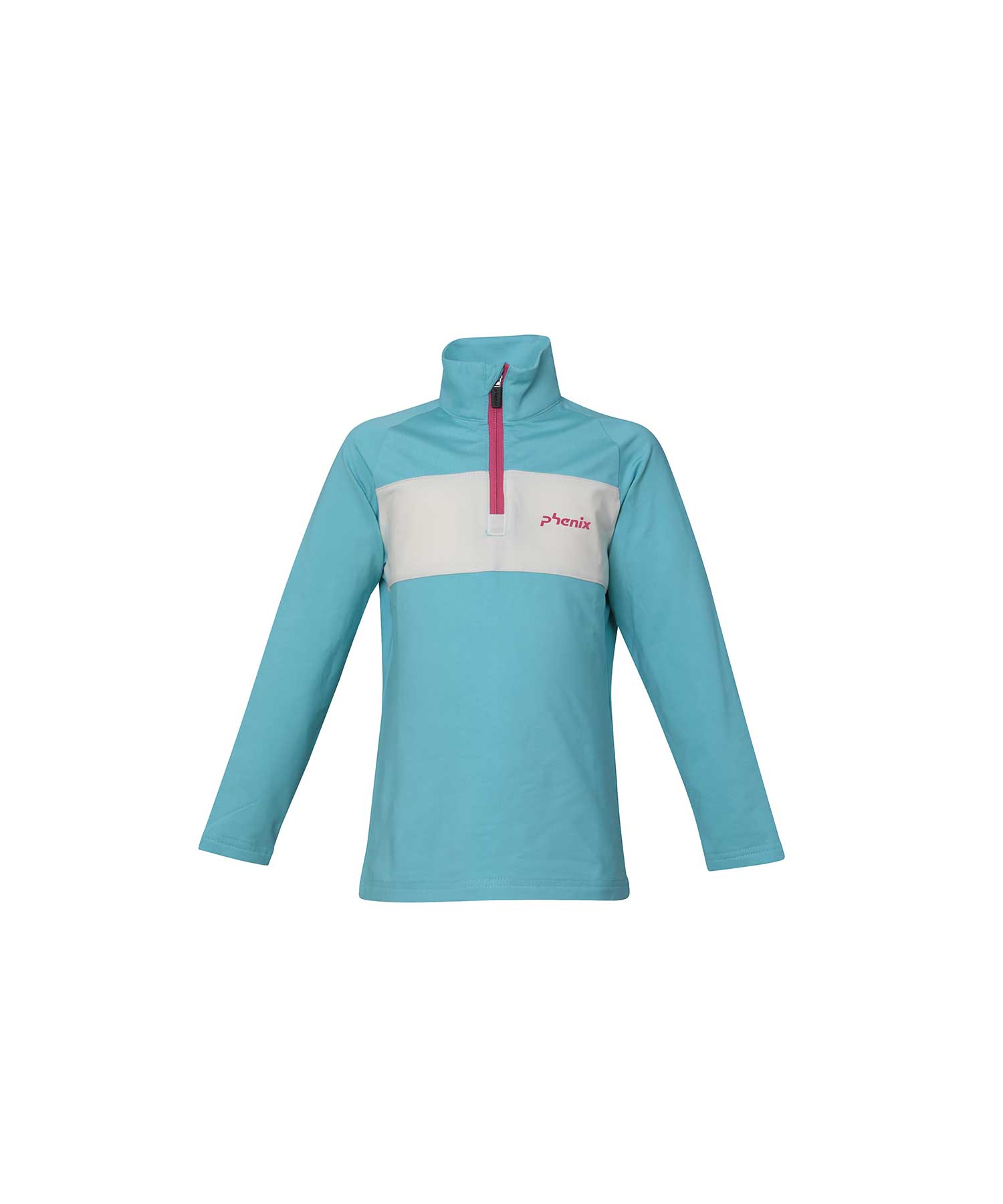 Phoenix phenix phenixCrystal Flower Junior 1/2 Zip Tee Crystal Flower Junior Half Zip Underwear