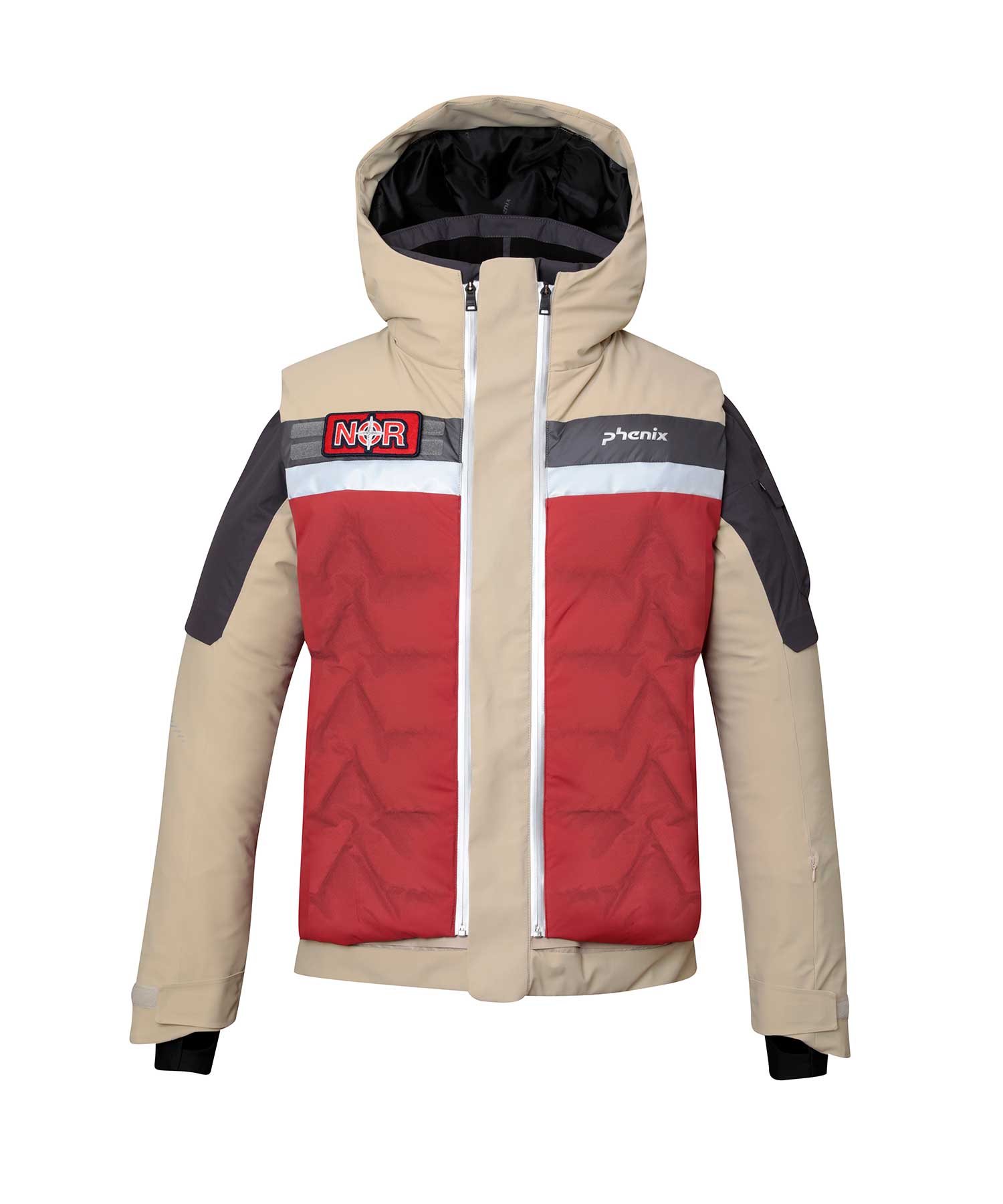 【NOS】PHENIX 3PEACE SKIWEAR Phoenix phenix ski wear outer jacket tops De Lorean 3way