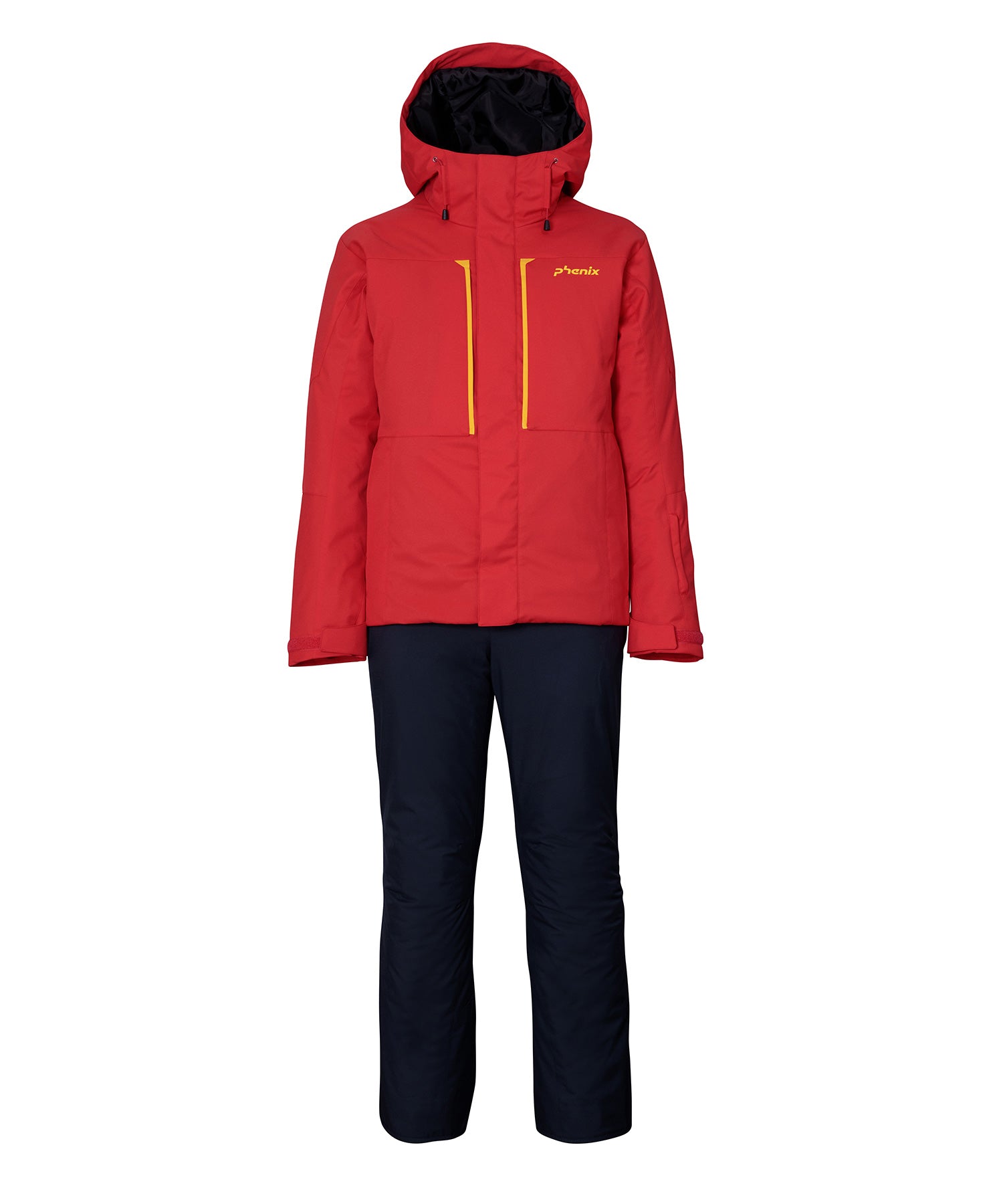 フェニックス phenix Phenix フェニックス Retro Future Twoーpiece レトロフューチャー ツーピース セットアップ  防水 スキーウェア【MENS】,RED