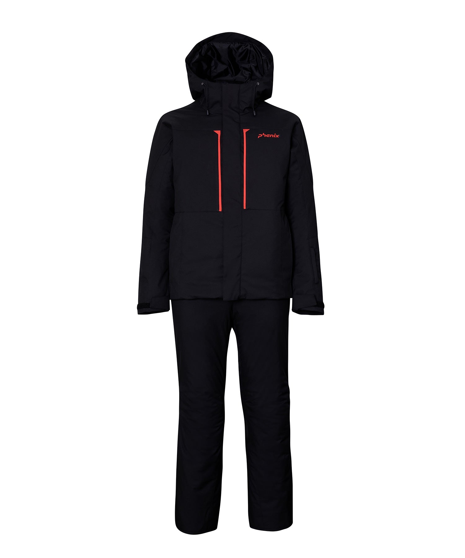 フェニックス phenix Phenix フェニックス Retro Future Twoーpiece レトロフューチャー ツーピース セットアップ  防水 スキーウェア【MENS】,BLACK