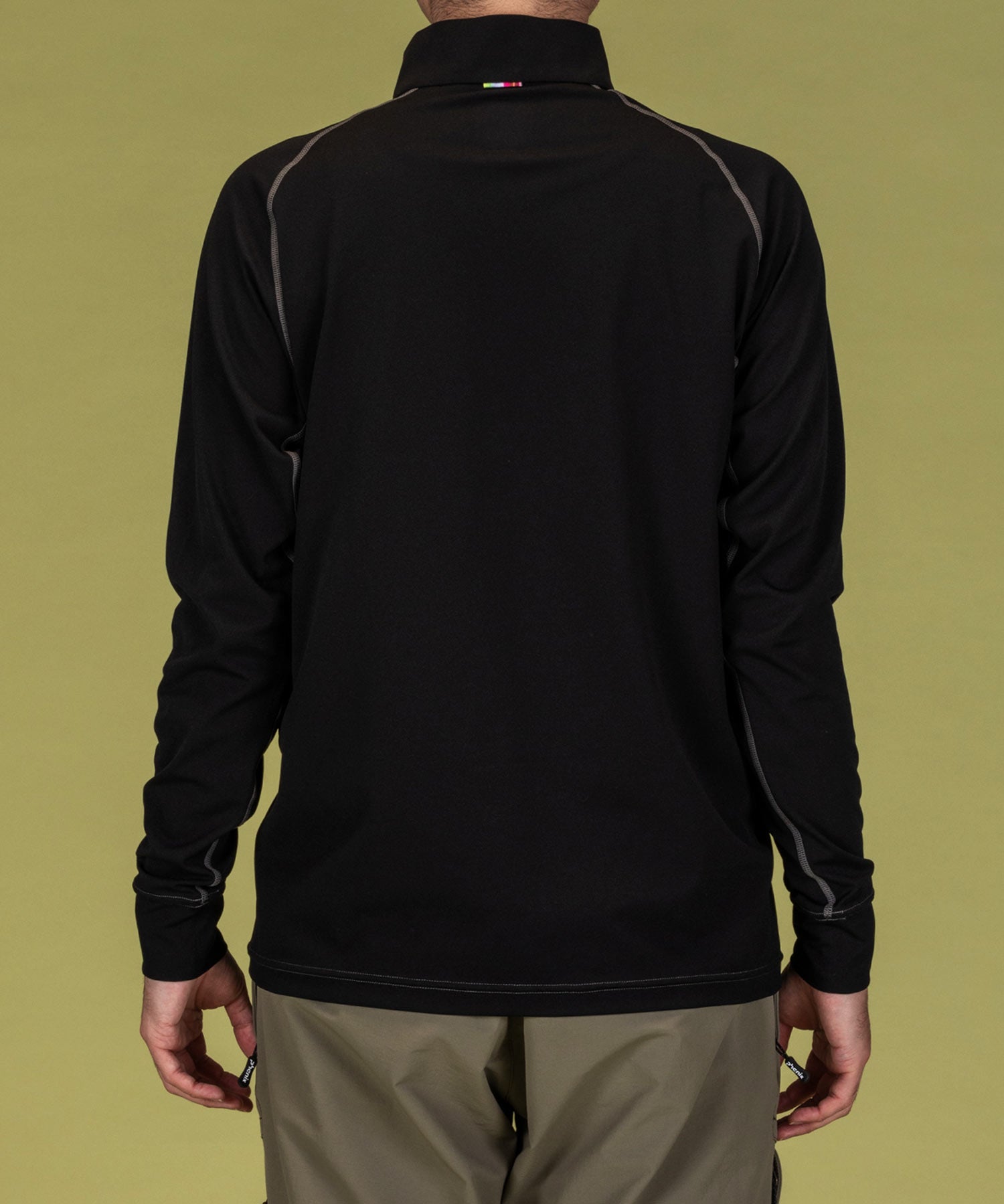 Phoenix phenix phenix OUTDOOR half-zip long-sleeve T-shirt men's T-shirt quick-drying stretch antibacterial deodorant inner