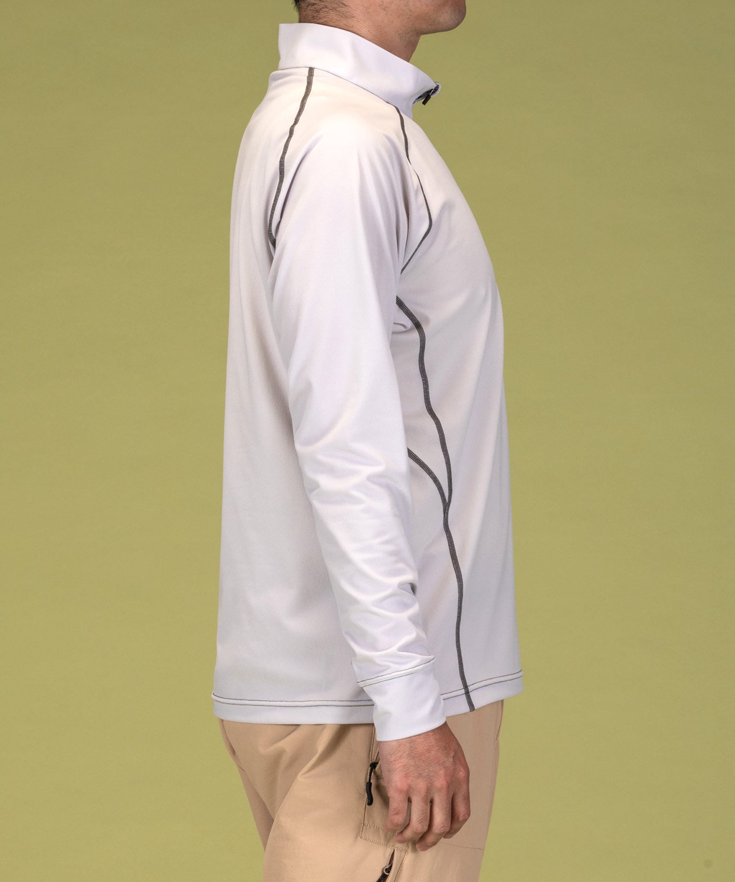 Phoenix phenix phenix OUTDOOR half-zip long-sleeve T-shirt men's T-shirt quick-drying stretch antibacterial deodorant inner