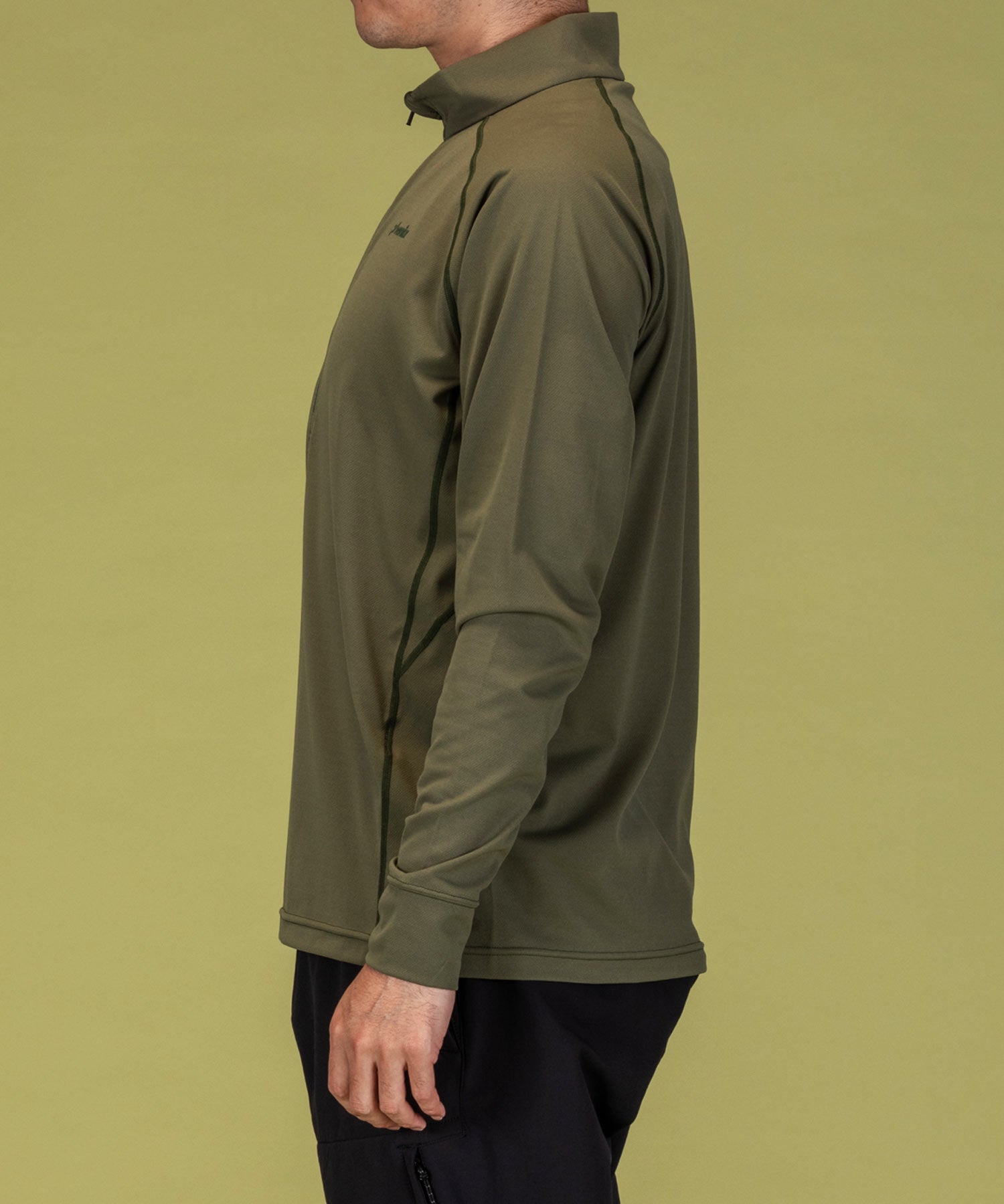 Phoenix phenix phenix OUTDOOR half-zip long-sleeve T-shirt men's T-shirt quick-drying stretch antibacterial deodorant inner