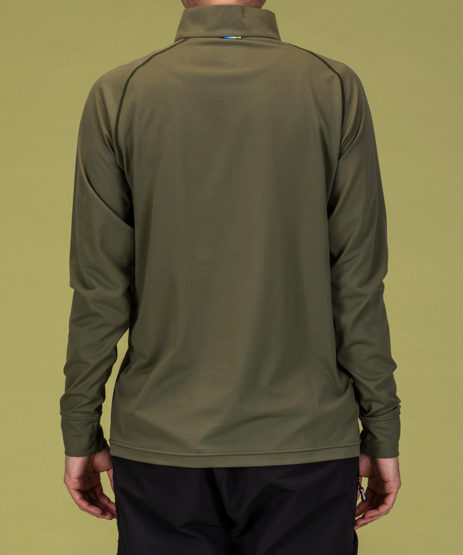 Phoenix phenix phenix OUTDOOR half-zip long-sleeve T-shirt men's T-shirt quick-drying stretch antibacterial deodorant inner