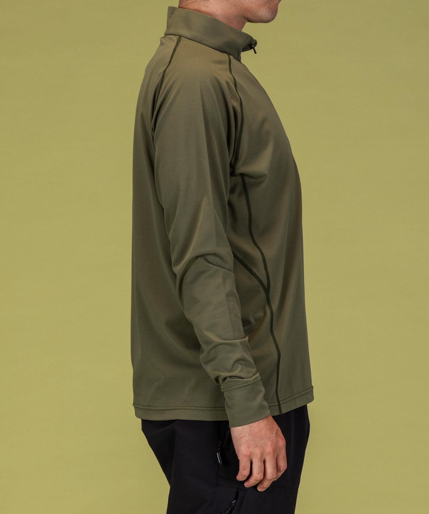 Phoenix phenix phenix OUTDOOR half-zip long-sleeve T-shirt men's T-shirt quick-drying stretch antibacterial deodorant inner