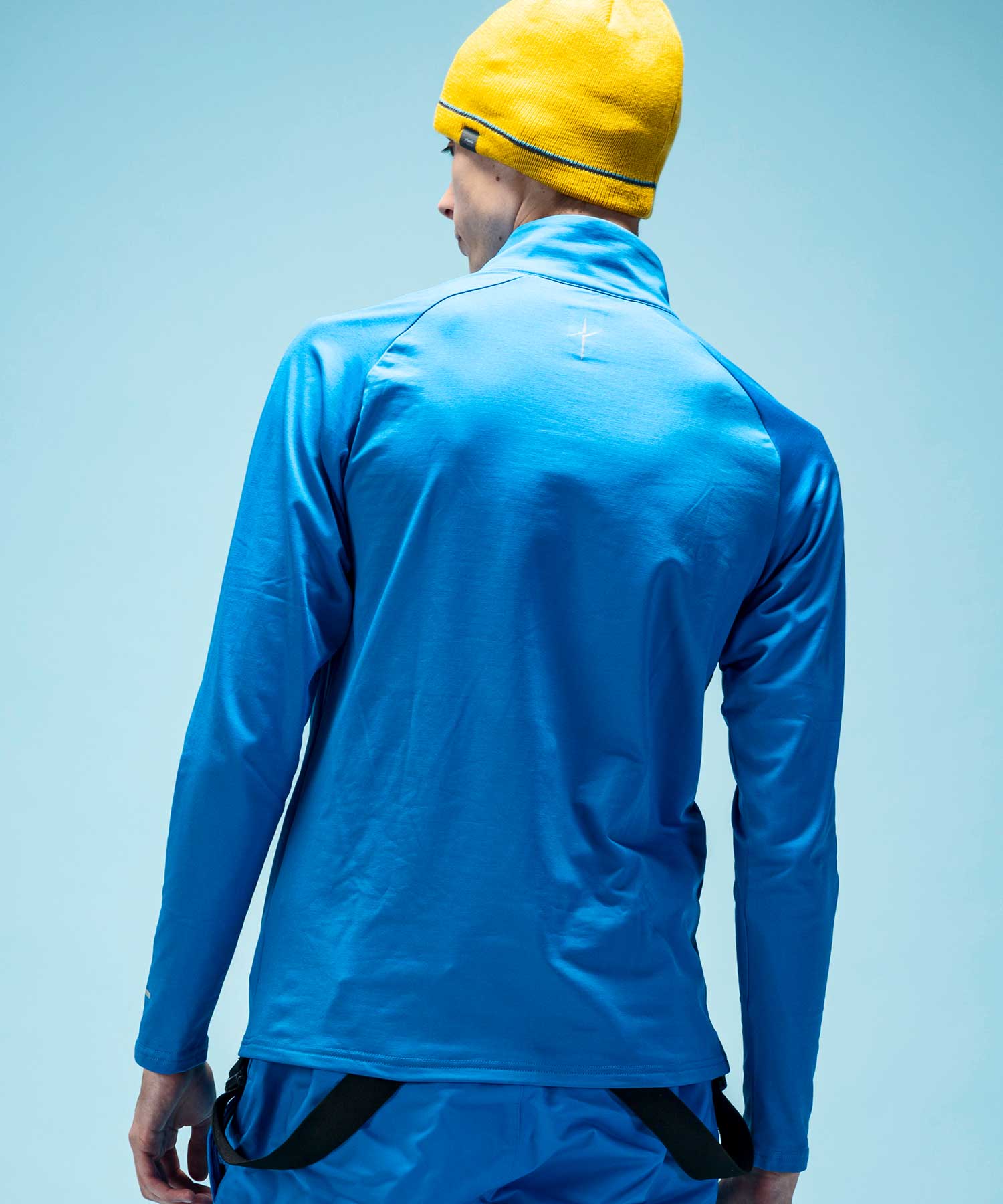 Phoenix phenix Phenix Phoenix Time Space 1/2 Zip Tee Time Space Half Zip T-shirt Stretch Ski Wear 【MENS】