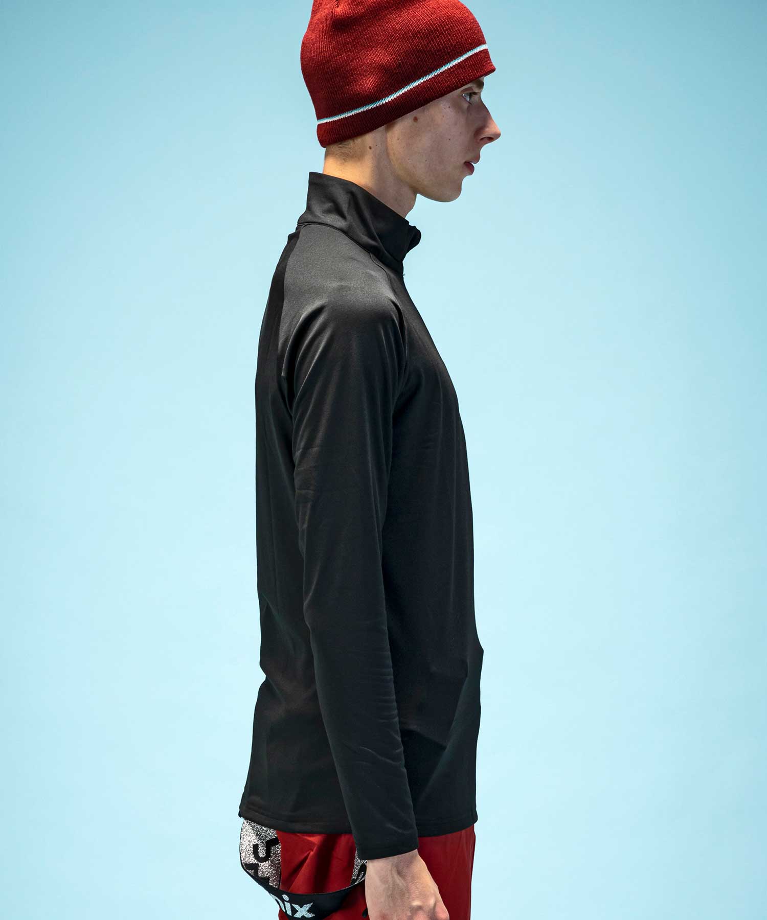 フェニックス phenix Phenix フェニックス Thunderbolt 1/2 Zip Tee サンダーボルト ハーフジップ Tシャツ ストレッチ スキーウェア【MENS】