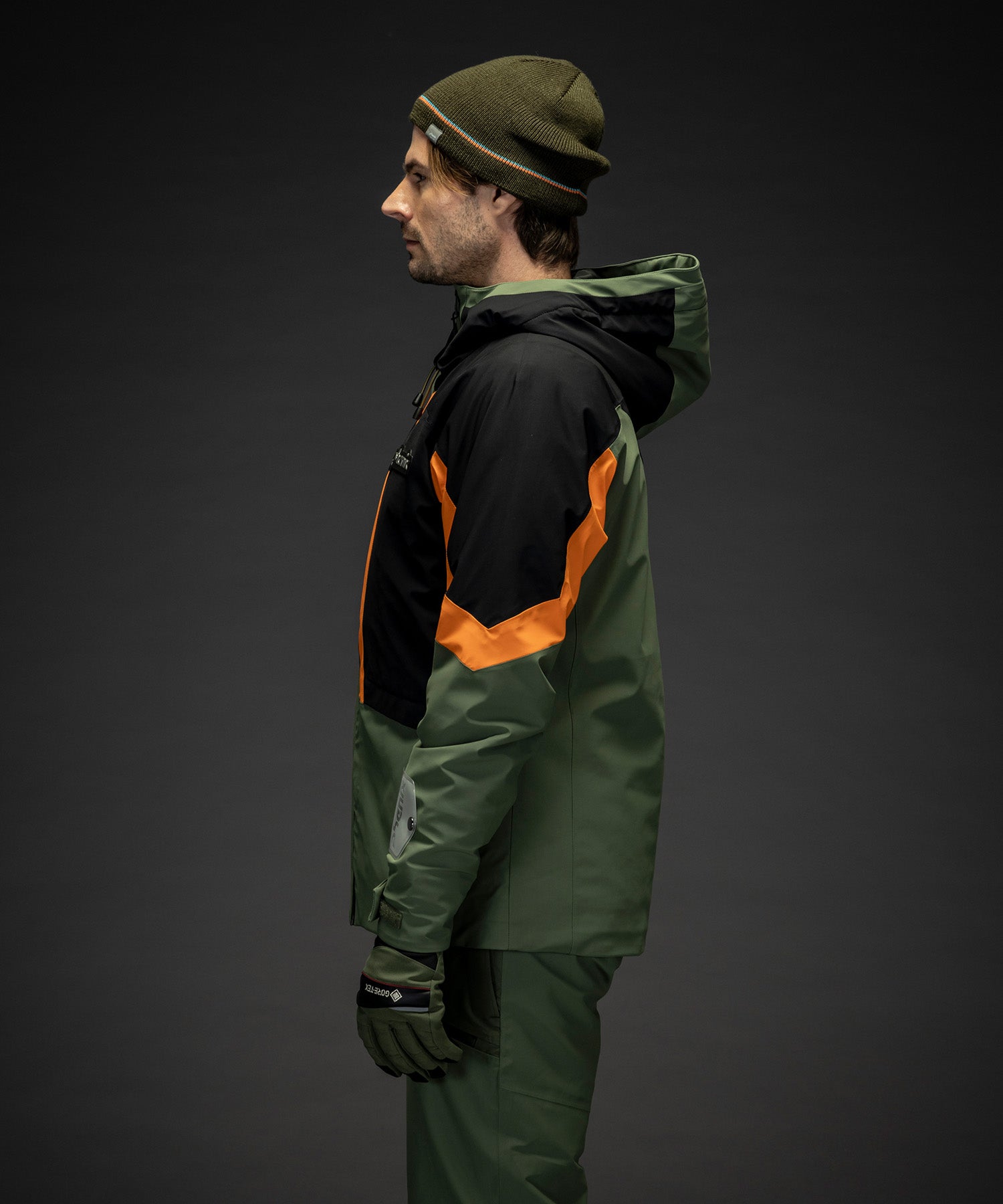ALGONQUINS 【F】ジャケット 薄手　ストライプ　スカル　春秋 MENS】FUSED FLAP JACKET フューズドフラップジャケット / WINDSTOPPER